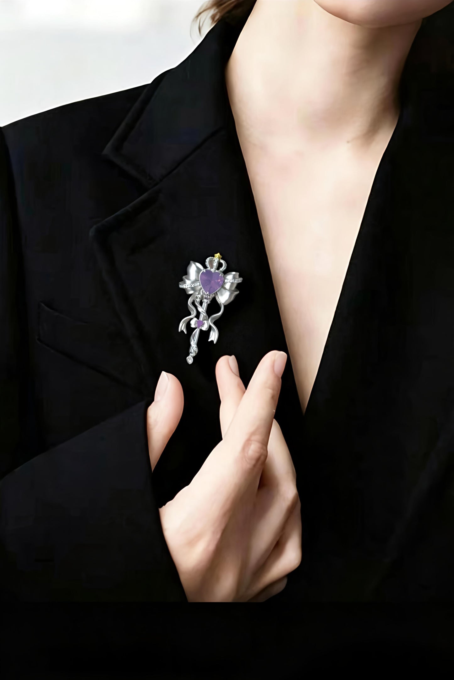Enchanted Heart Brooch